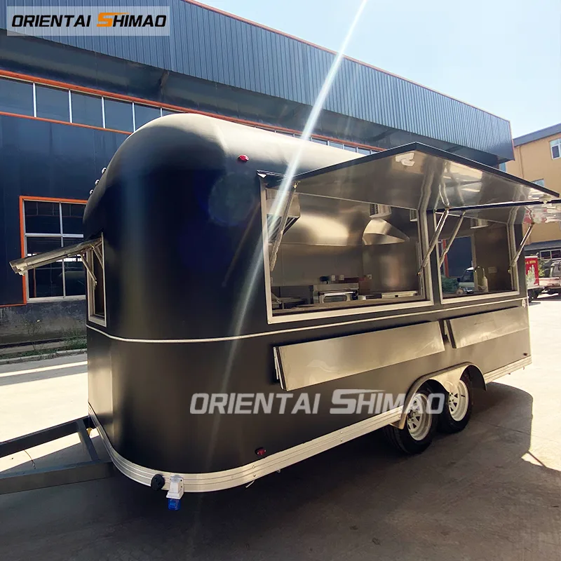 Qida Maşınları Mobil Qida Trailer