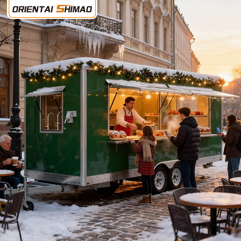 Mobil Bar Yemək Treyleri