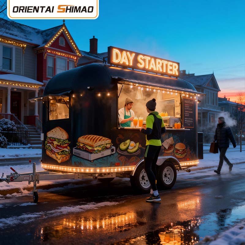 Pizza Qəhvə Hotdog Treyleri